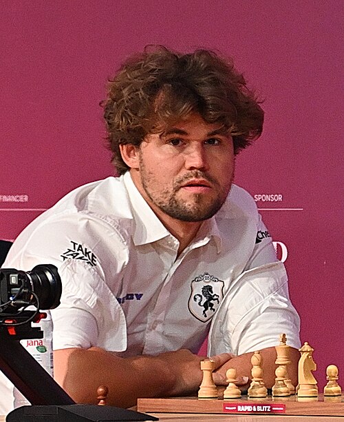 Portrait of Magnus Carlsen