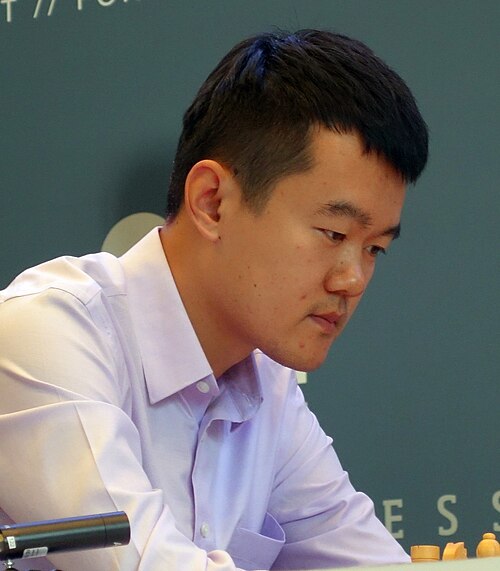 Portrait of Ding Liren