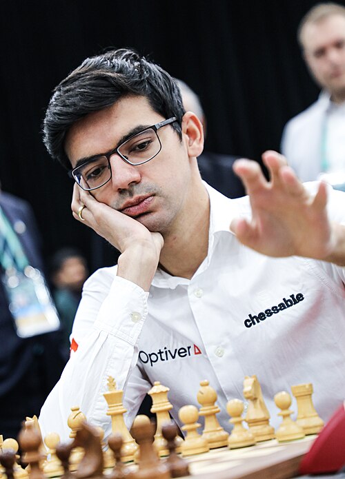 Portrait of Anish Giri