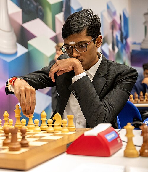Portrait of R. Praggnanandhaa